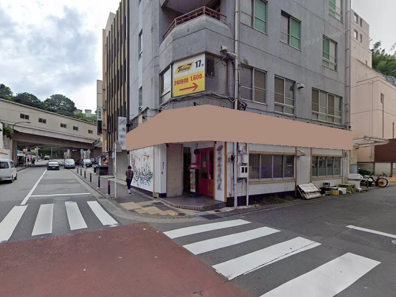 居酒屋の居抜き物件の外観