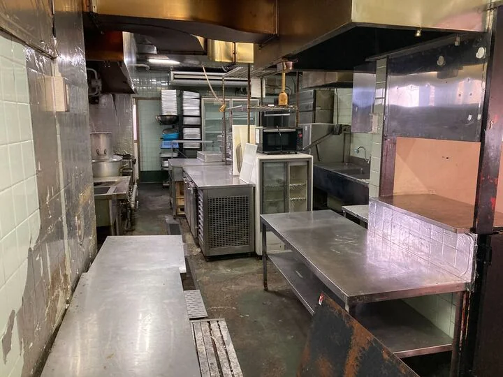 草加の韓国料理居抜きの厨房