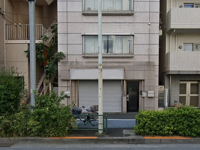 中目黒のスケルトン物件の外観