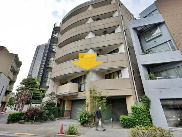 貸店舗(スケルトン)の外観