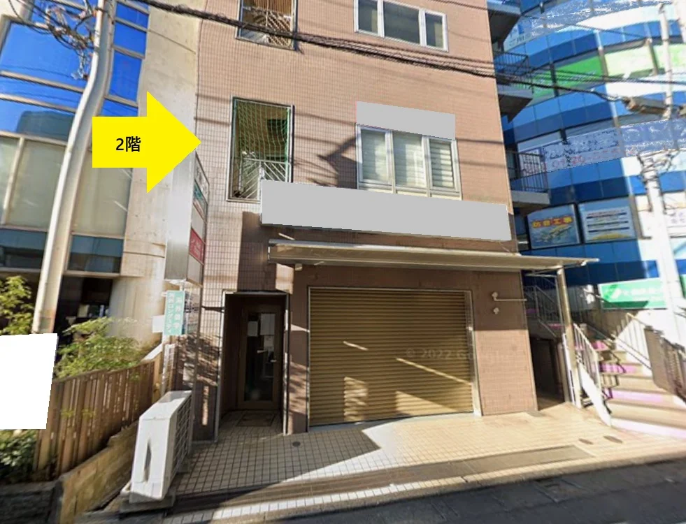 美容室・理容室の居抜き物件の外観