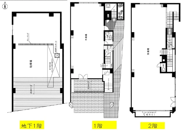 江戸川橋のスケルトン物件の平面図