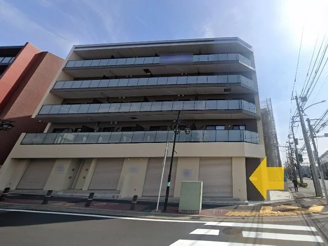 貸店舗(スケルトン)の外観