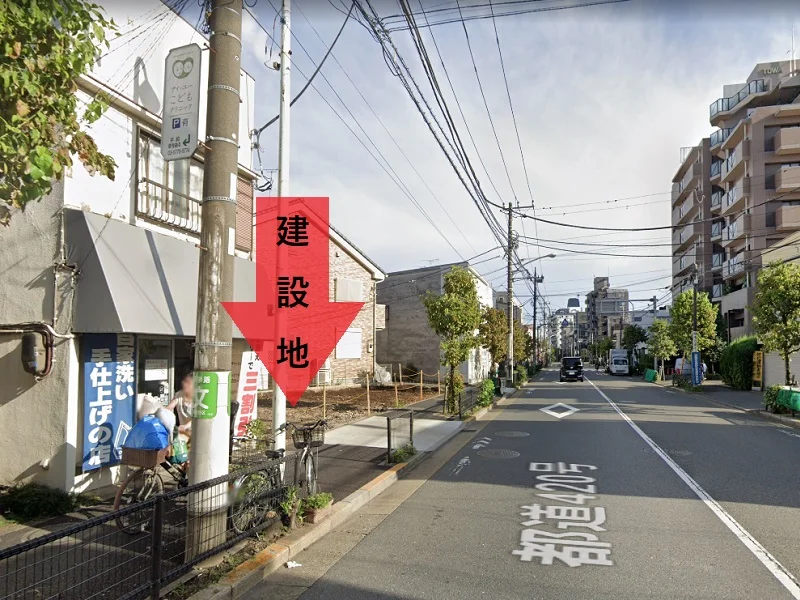 祐天寺のスケルトン物件の周辺