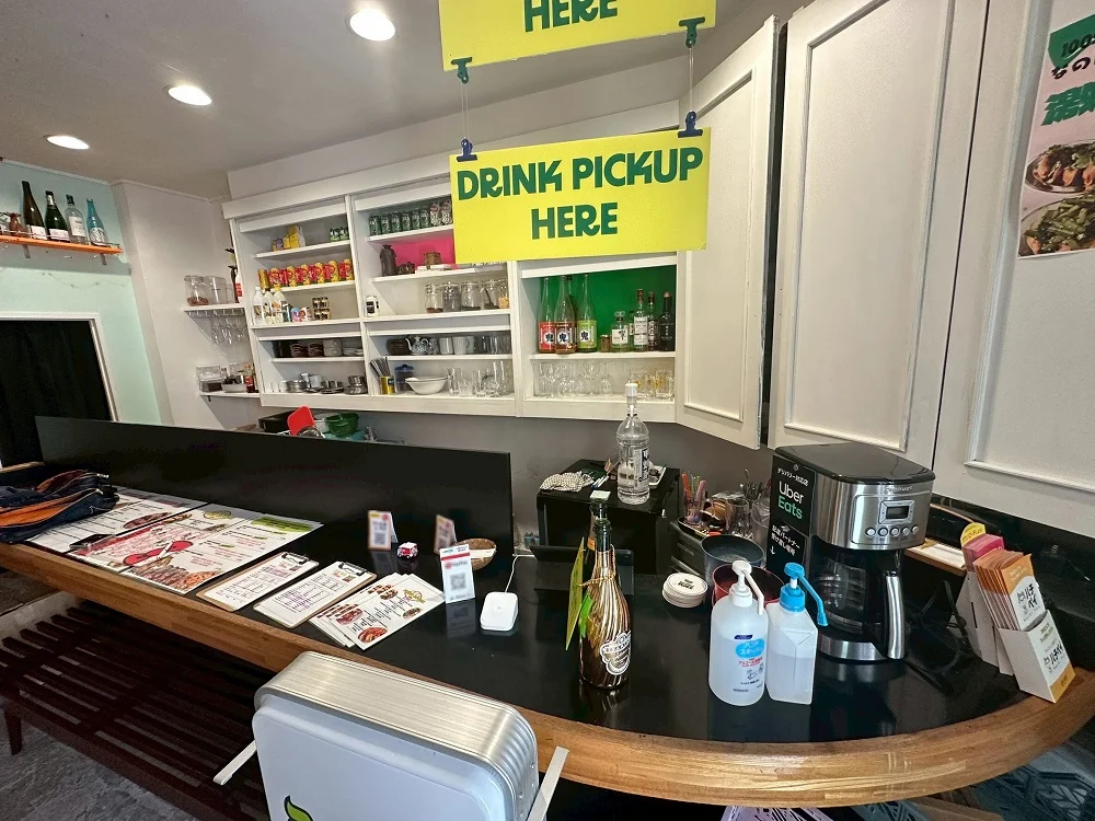 ダイニングバーの居抜き物件の内装