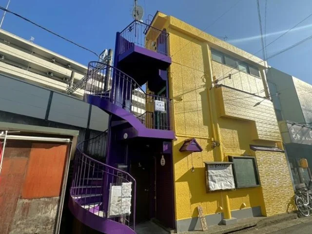 定食屋の居抜き物件の外観