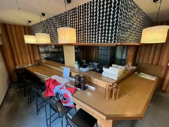 七里の居酒屋居抜きの内装