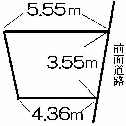 東中野の事務所仕様物件の平面図