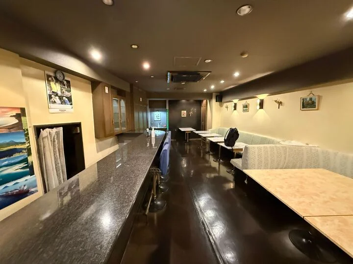 中華料理の居抜き物件の内装