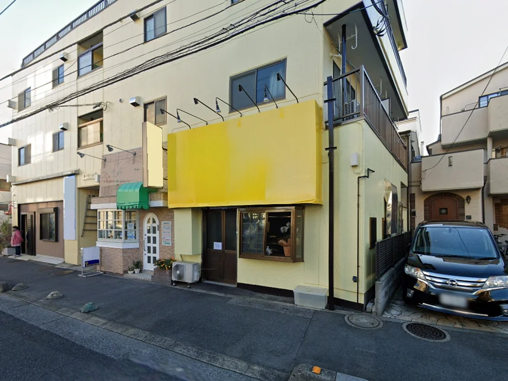 鉄板焼きの居抜き物件の外観