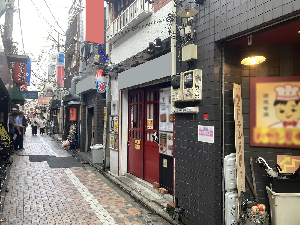 中野の居酒屋居抜きの外観
