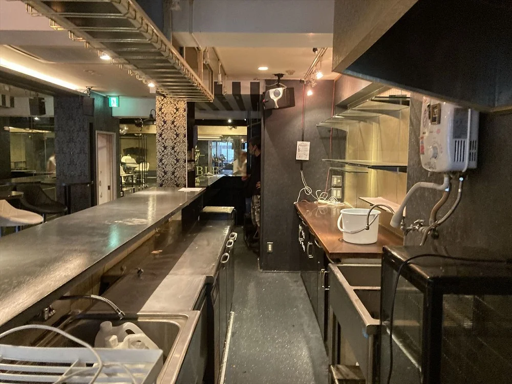 BAR・ショットバーの居抜き物件の厨房