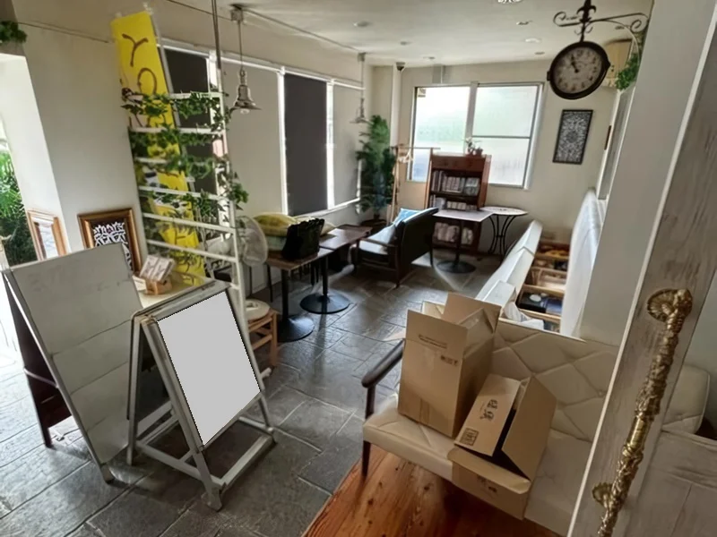 中野坂上のカフェ・喫茶店居抜きの内装