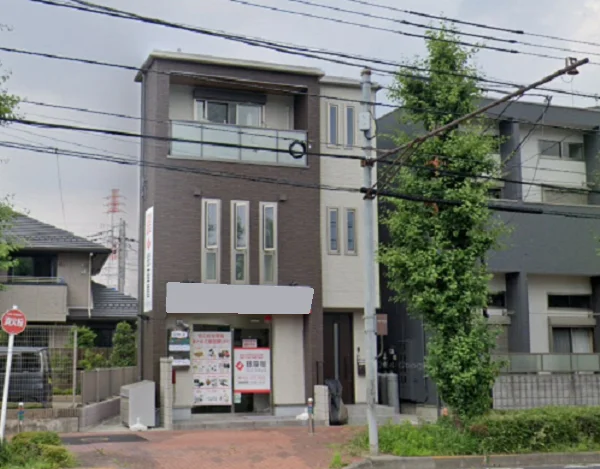 南多摩の事務所仕様店舗物件の外観
