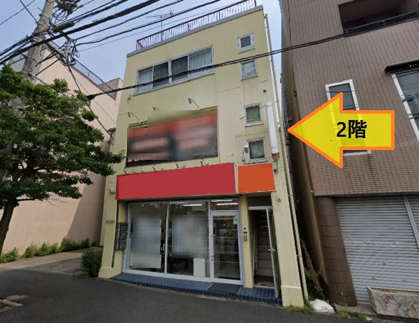 貸店舗(事務所仕様)の外観