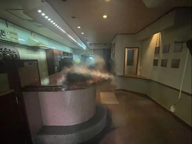 尻手の居抜き店舗の内装