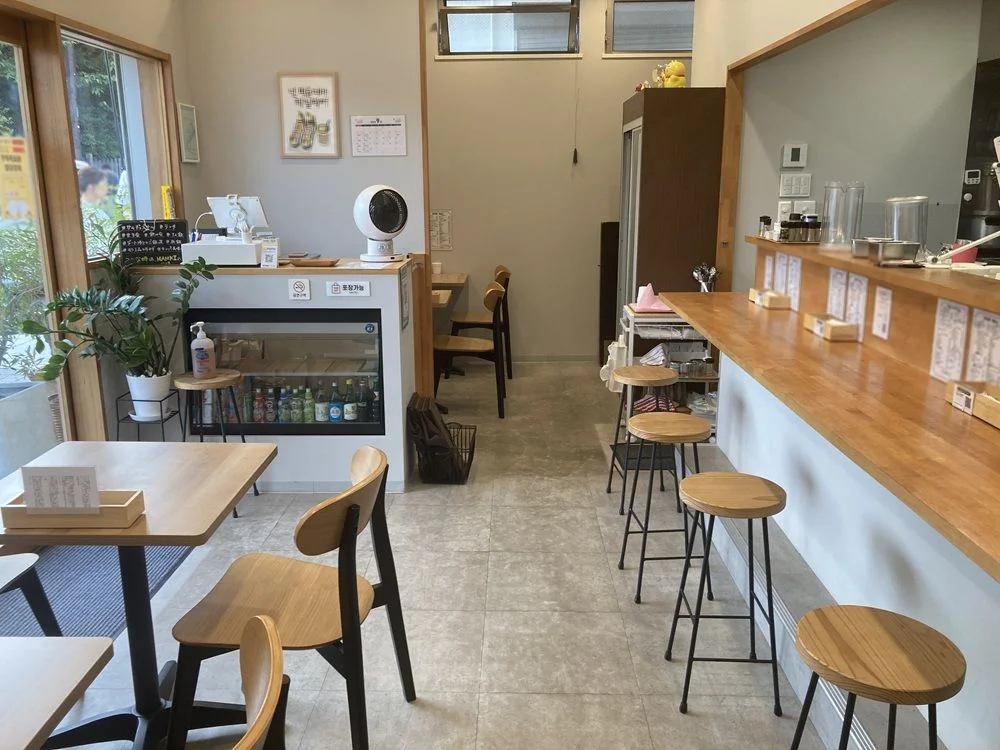 韓国料理の居抜き物件の内装