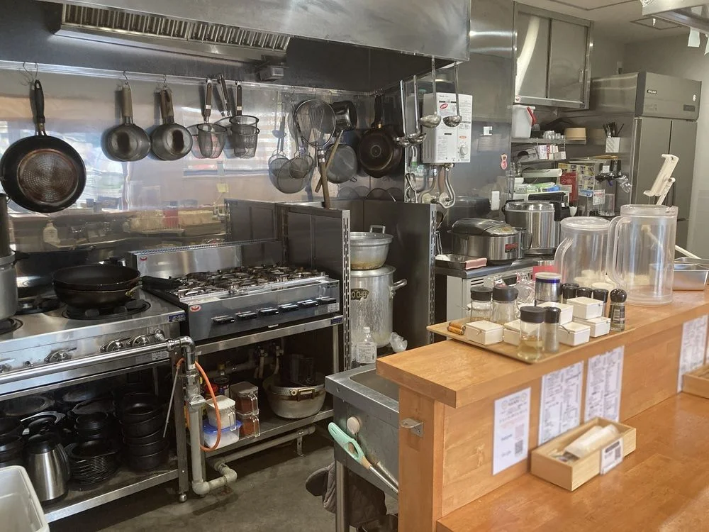 韓国料理の居抜き物件の厨房