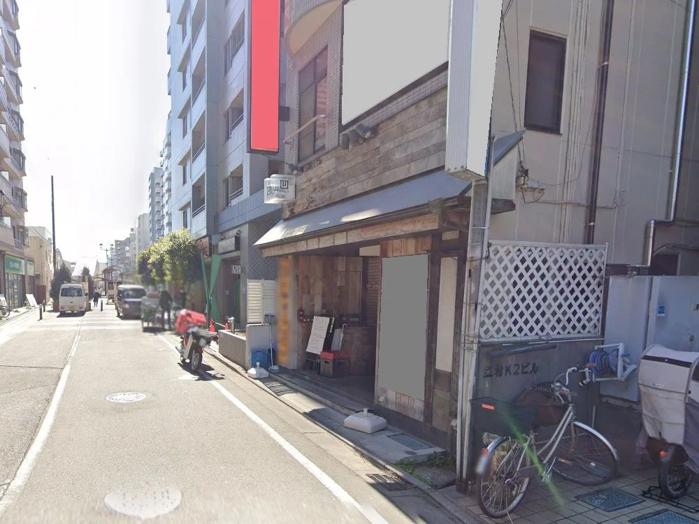 与野の居抜き店舗の外観