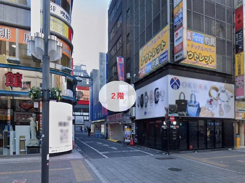 西武新宿のスケルトン物件の外観