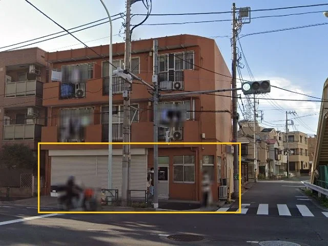 貸店舗(事務所仕様)の外観