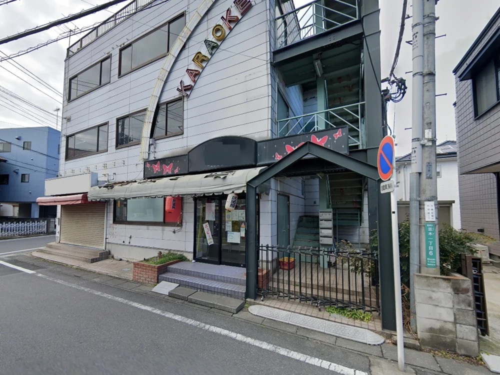 岩槻のスナック・パブ居抜きの外観