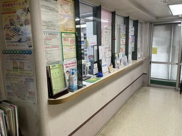 入谷の医院居抜きの内装