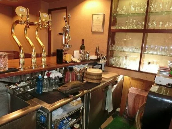 南柏の居抜き店舗の内装