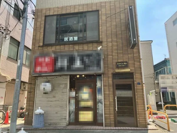 居酒屋の居抜き物件の外観