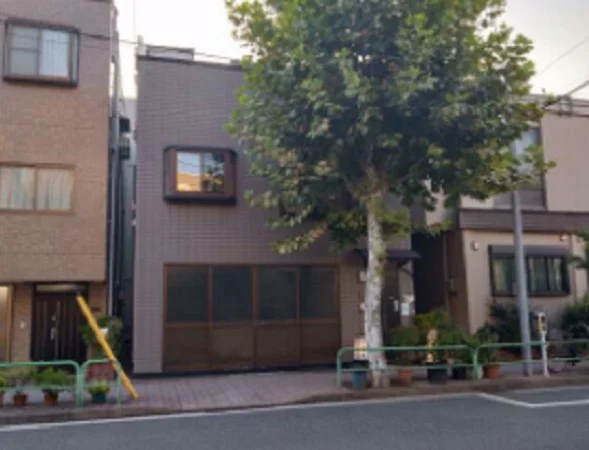 清澄白河の事務所仕様店舗物件の外観