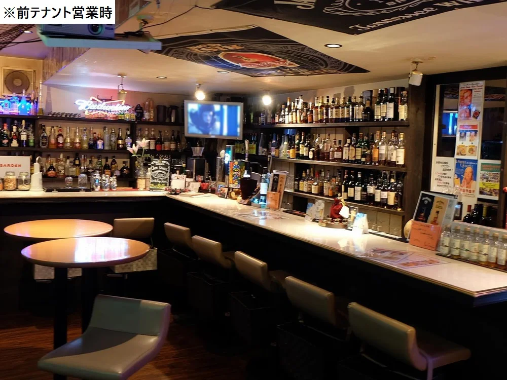 千歳烏山の居抜き店舗の内装