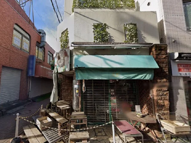 長原のスケルトン物件の外観