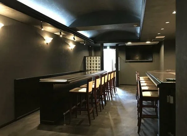 栗平の居抜き店舗の内装