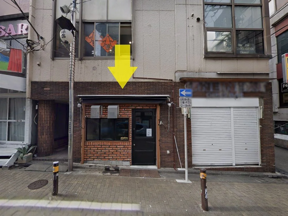 焼肉屋の居抜き物件の外観