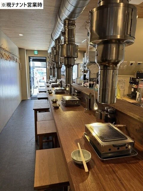 渋谷の焼肉屋居抜きの内装