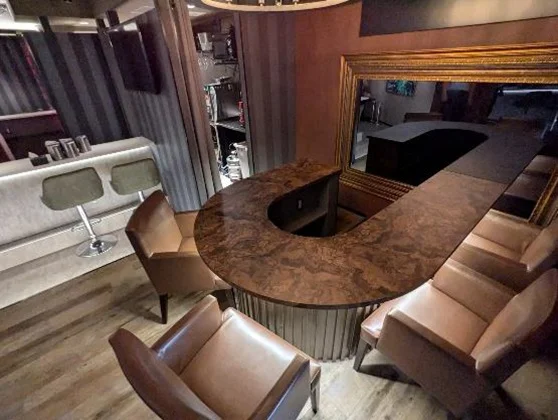 ガールズバーの居抜き物件の内装