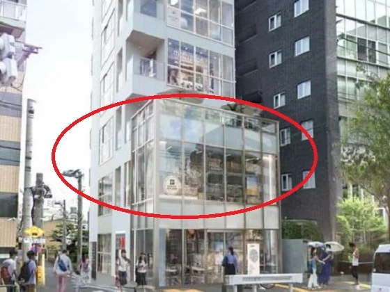 護国寺のスケルトン物件の外観