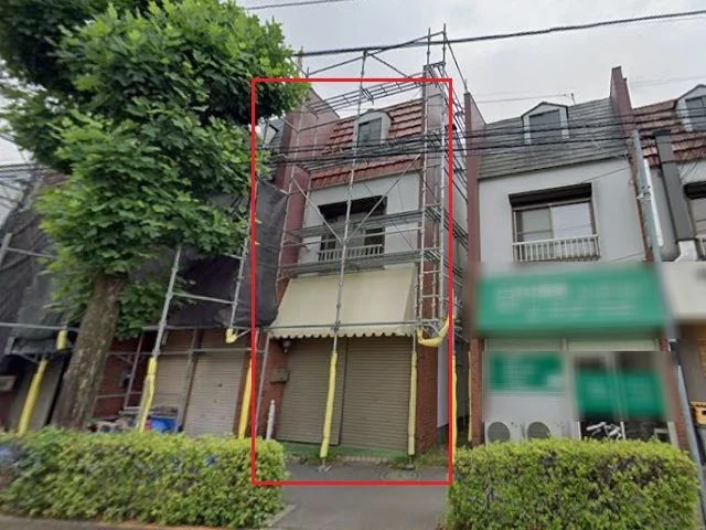 貸店舗(事務所仕様)の外観