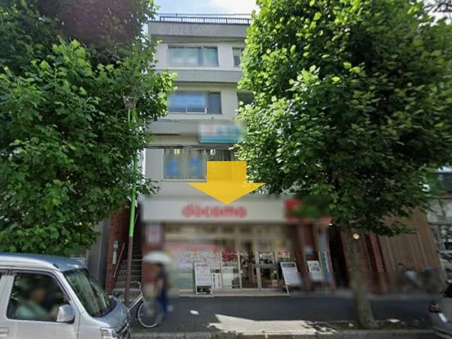 貸店舗(スケルトン)の外観