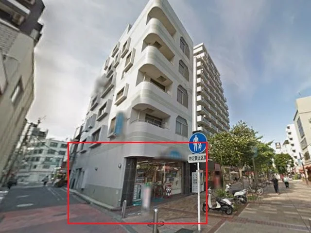 伊勢佐木長者町のスケルトン物件の外観