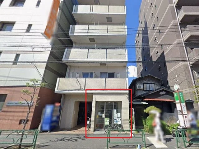 貸店舗(事務所仕様)の外観