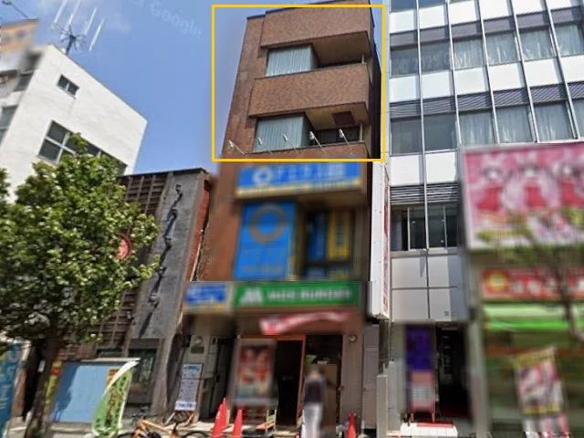 赤羽の事務所仕様物件の外観