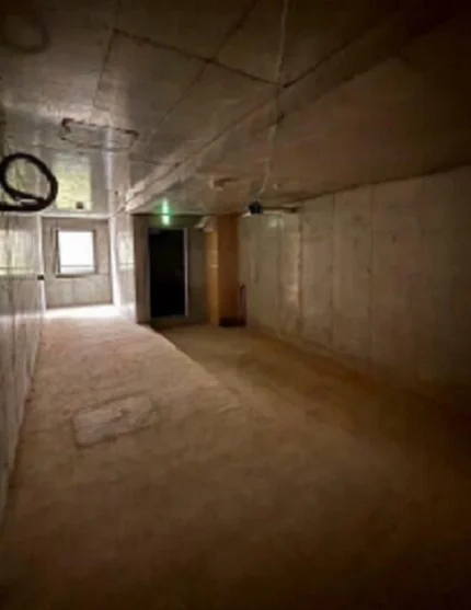 中野のスケルトン物件の内装