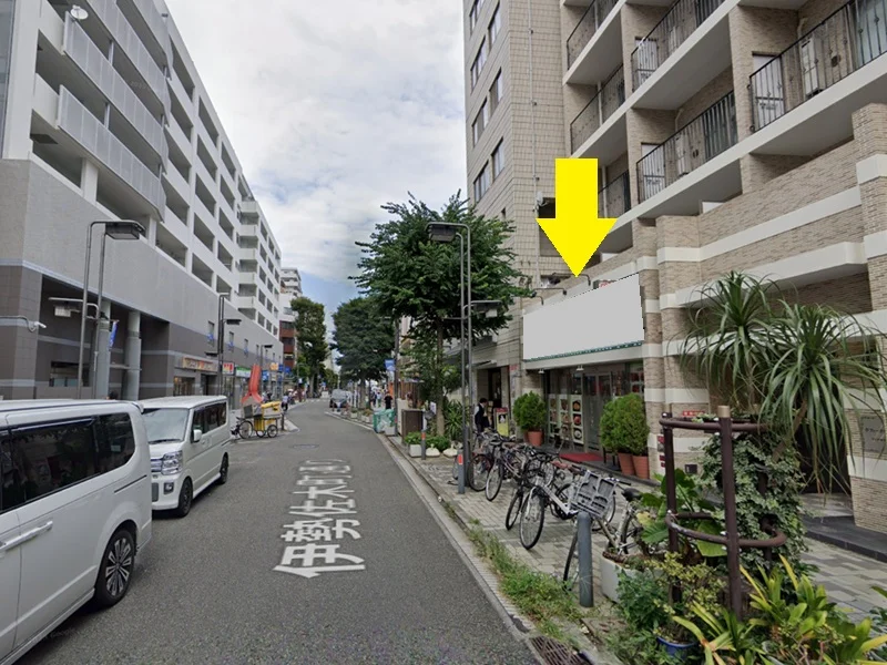 阪東橋の韓国料理居抜きの外観