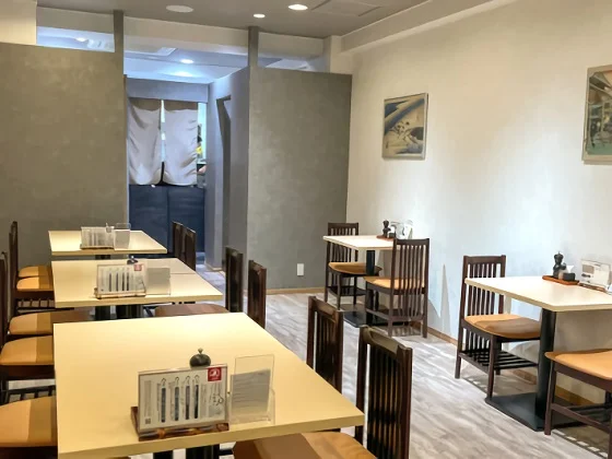 和食の居抜き物件の内装