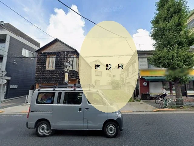 貸店舗(スケルトン)の外観