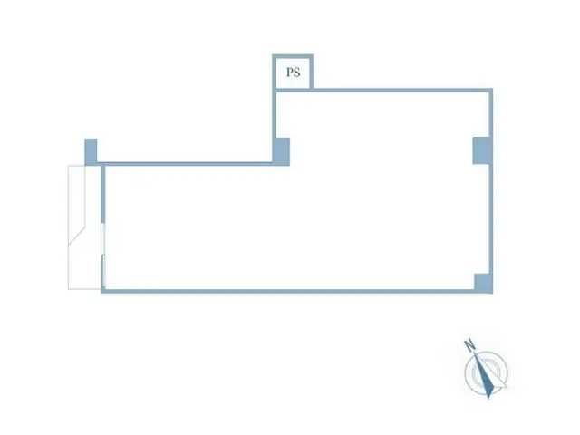 大森のスケルトン物件の平面図