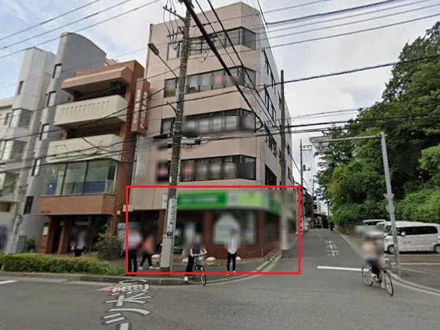 南浦和の事務所仕様店舗物件の外観