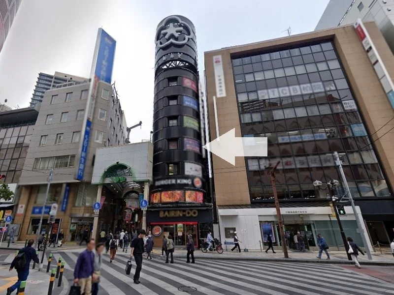 医院の居抜き物件の外観