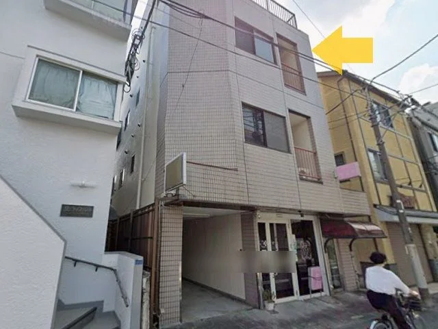 蓮根のスケルトン物件の外観